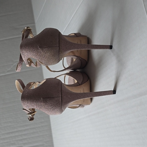 Jimmy Choo Women's Lance 100 Strappy High-Heel Platform Sandals Pink sz 39 - Picture 4 of 16